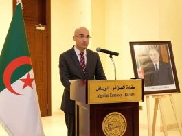Chaib rencontre à Riyadh des membres de la communauté algérienne établie au Royaume d’Arabie Saoudite