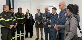 Le DGPC en visite à l’école de formation opérationnelle du Corps nationalitalien des sapeurs-pompiers
