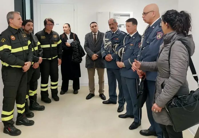 Le DGPC en visite à l'école de formation opérationnelle du Corps national