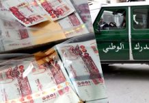 Lutte contre la drogue: Arrestation de 5 individus et saisie de plus de 750 millions de centimes en faux billets à Mostaganem