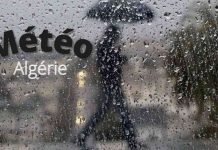 Pluies orageuses à partir de dimanche sur plusieurs wilayas du pays