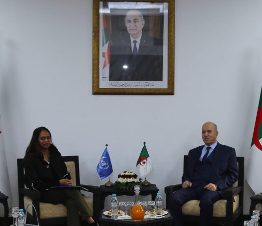 OIM: Saihi reçoit la représentante de l’Organisation internationale pour les migrations en Algérie