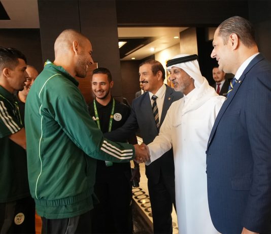 Coupe arabe FIFA Qatar-2025: Le ministre qatari des Sports et de la Jeunesse rend visite aux « Verts » à Doha
