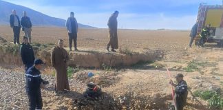 Trois blessés dans une collision suivie d’une chute dans une mare à Batna