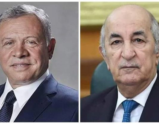 Présidence: Abdelmadjid Tebboune reçoit un appel téléphonique du roi de Jordanie