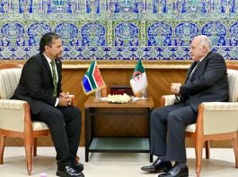 Algerie-Afrique du Sud: Attaf reçoit Alvin Botes