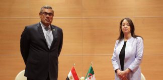 Mansouri reçoit le vice-ministre égyptien des Affaires étrangères