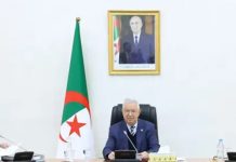 Conseil de la nation: Nasri préside une réunion du Bureau