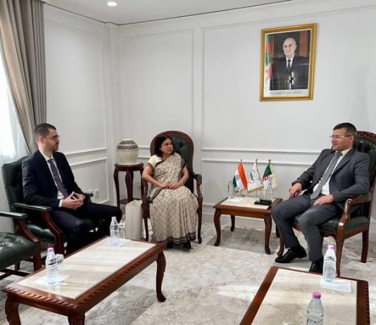 AAPI: Rekkache examine avec l’ambassadrice de l’Inde en Algérie le renforcement de la coopération bilatérale