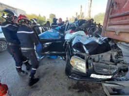 Protection civile: 44 morts et 1420 blessés en une semaine