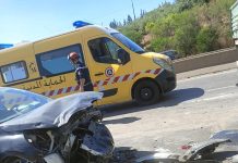 Accidents de la route: 37 morts et 1294 blessés en une semaine