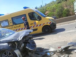Accidents de la route: 37 morts et 1294 blessés en une semaine