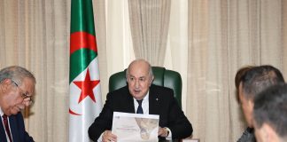 Le président de la République préside une réunion consacrée au projet du film sur l’Emir Abdelkader