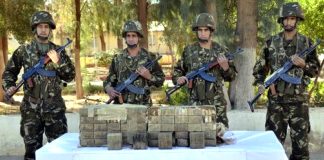 ANP: Mise en échec de tentatives d’introduction de plus de 3 quintaux de kif traité via les frontières avec le Maroc