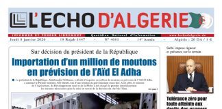 N 4081 du Jeudi 8 Janvier 2026