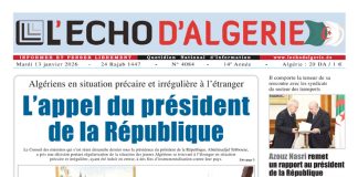 N 4084 du Mardi 13 Janvier 2026