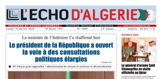 N 4089 du Lundi 19 Janvier 2026