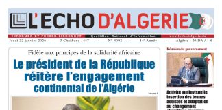 N 4092 du Jeudi 22 Janvier 2026