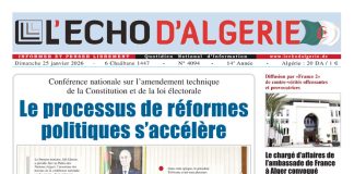 N 4094 du Dimanche 25 Janvier 2026