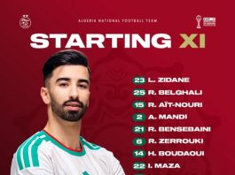 Foot / CAN-2025 (quarts de finale) Algérie – Nigeria: La composition des équipes