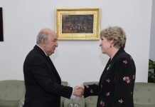 Présidence: Le président de la République reçoit l’ambassadrice des Etats Unis d’Amérique en Algérie