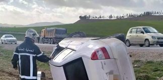 Accidents de la route: 38 morts et 1448 blessés en une semaine