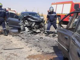 Accidents de la route: 8 morts et 362 blessés en 48 heures