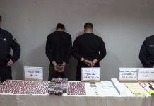 Alger : Saisie de 5.501 comprimés psychotropes