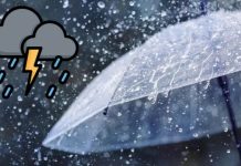 Pluies orageuses vendredi et samedi sur l’Est et l’Ouest du pays