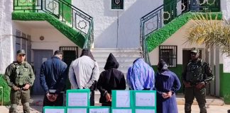 Tindouf : La Gendarmerie nationale démantèle un réseau criminel et saisit cocaïne, ecstasy et psychotropes