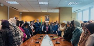 Amal Abdelatif salue l’engagement des travailleuses du ministère