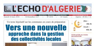 N 4134 du Samedi 14 Mars 2026