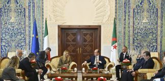 Dans un contexte de tensions géostratégiques et énergétiques en raison des tensions au Moyen Orient: Visite de la première ministre italienne en Algérie le 25 mars 2026