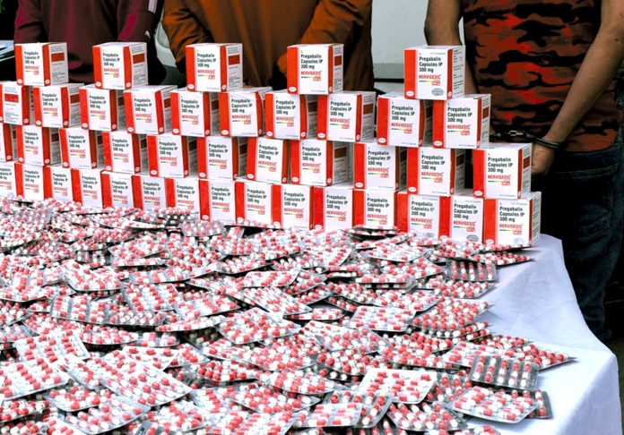 comprimés de psychotropes