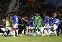 Bagarre générale au Brésil: 23 joueurs expulsés lors d’un match de foot SAO PAULO