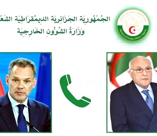 Diplomatie: Attaf reçoit un appel téléphonique de son homologue néerlandais