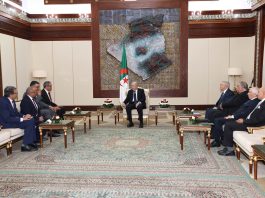 Présidence: Le Président de la République, reçoit le président du Conseil national des régions et des districts de la République tunisienne