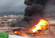 Un incendie dans un entrepôt de stockage de bois à Blida: La Protection civile évacue quatre familles