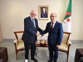 Audience: Chaib reçoit le recteur de la Grande Mosquée de Paris