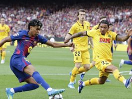 Espagne: Le FC Barcelone remporte le derby catalan face à l’Espanyol