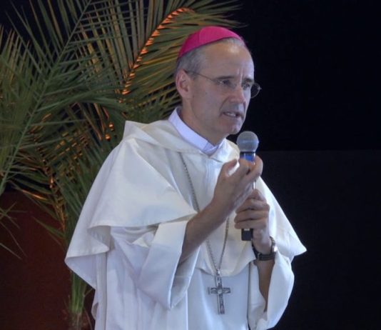 Vesco : « Le pape, un message de paix »