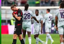 Italie: L’AC Milan sombre à domicile et dit adieu au titre