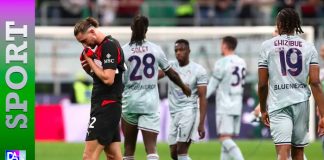Italie: L’AC Milan sombre à domicile et dit adieu au titre