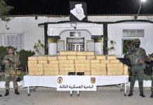 Une tentative d’introduction de plus de 11 quintaux de kif traité provenant du Maroc déjouée à Béchar