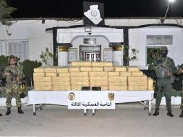 Une tentative d’introduction de plus de 11 quintaux de kif traité provenant du Maroc déjouée à Béchar