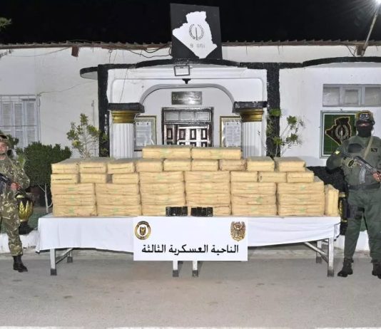 Une tentative d’introduction de plus de 11 quintaux de kif traité provenant du Maroc déjouée à Béchar