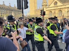Près de 200 manifestants soutenant le groupe Palestine Action arrêtés à Londres