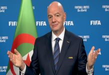 FIFA: Infantino attendu en Algérie