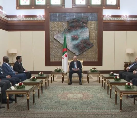 Algérie-Mauritanie: Le président de la République reçoit le Premier ministre mauritanien
