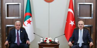 152e UIP: Boughali reçu à Istanbul par le président de la Grande Assemblée nationale de Turquie